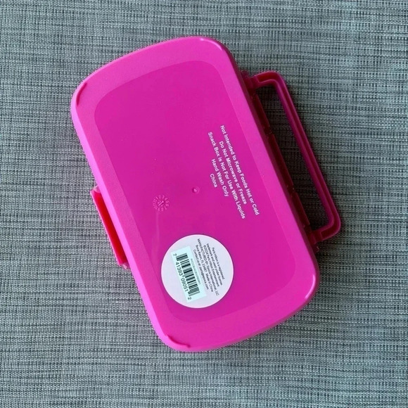 Paris Hilton Dark Pink Version Bento Snack Box Lunchbox & Gift With Purchase - Picture 3 of 12